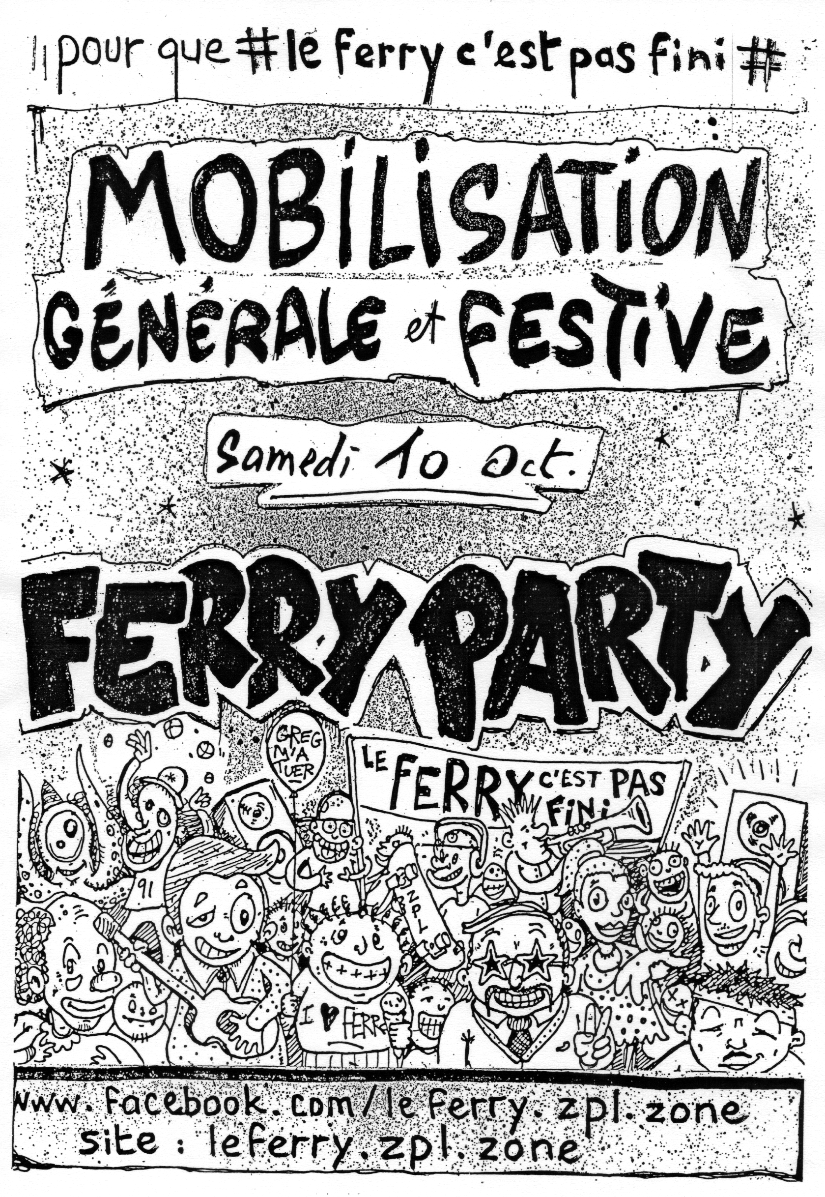 Ferry Party 10-10-2015 (Affiche)